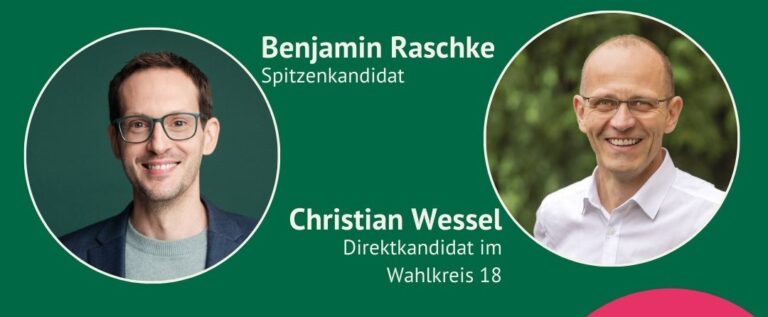 Benjamin Raschke und Christian Wessel in Michendorf